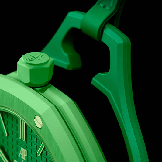 Royal Pop · Green Eight — Audemars Piguet × Swatch