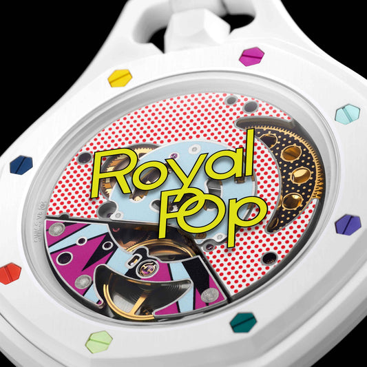 Royal Pop · Huit Blanc — Audemars Piguet × Swatch