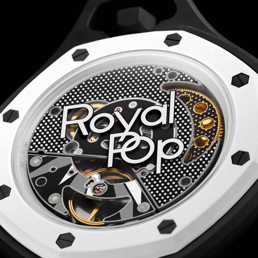 Royal Pop · Ocho Negro — Audemars Piguet × Swatch